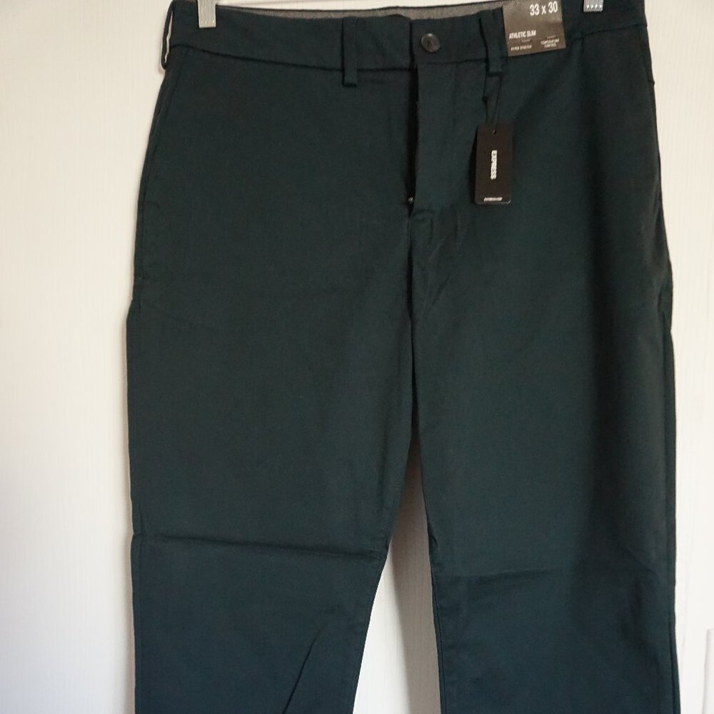 NWT Express ATHLETIC CHINO 365 + HYPER STETCH
